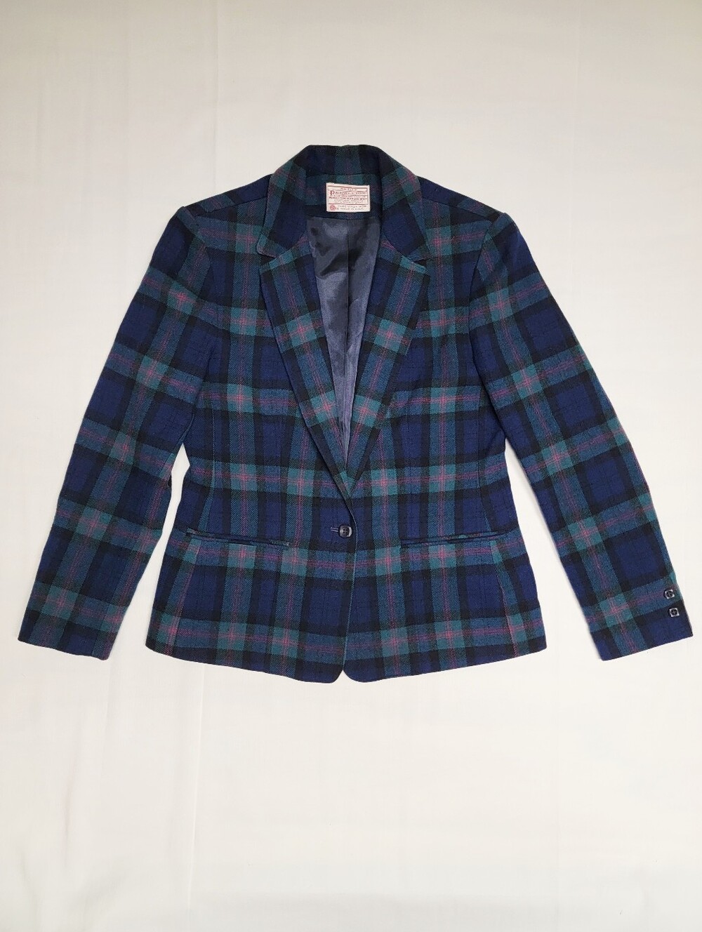 Vintage Petite Pendleton Wool Blazer